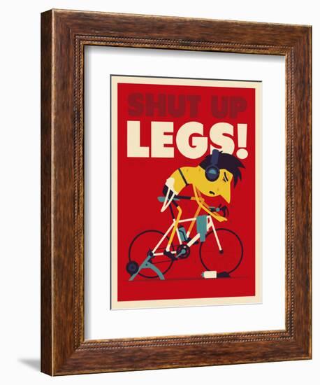 Shut Up Legs-Spencer Wilson-Framed Giclee Print