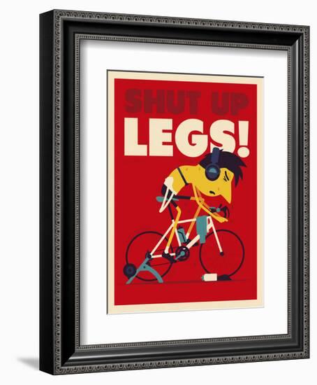 Shut Up Legs-Spencer Wilson-Framed Giclee Print