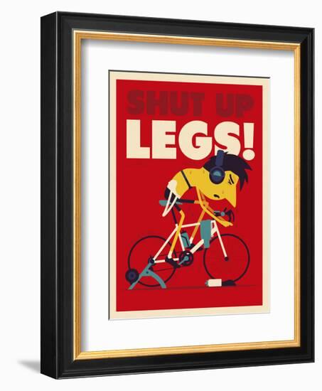 Shut Up Legs-Spencer Wilson-Framed Giclee Print