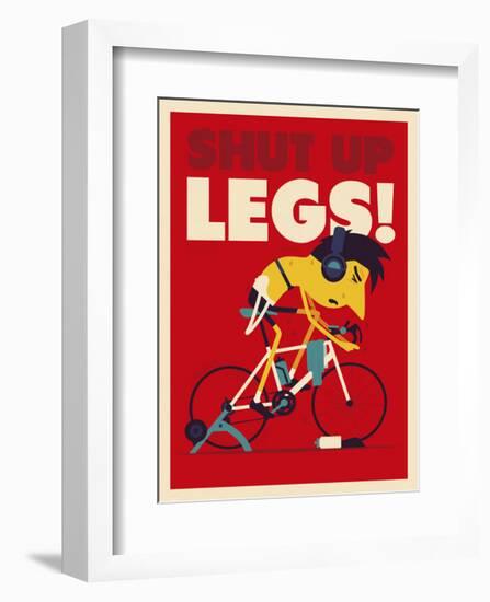 Shut Up Legs-Spencer Wilson-Framed Giclee Print