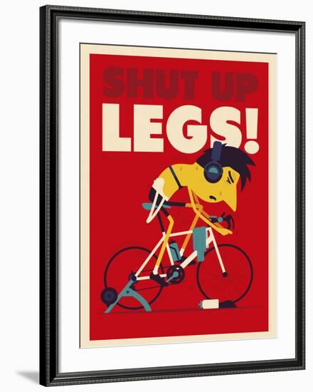 Shut Up Legs-Spencer Wilson-Framed Giclee Print