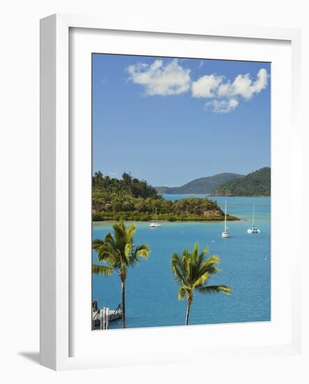 Shutehaven Harbour, Whitsunday Islands, Queensland, Australia, Pacific-Jochen Schlenker-Framed Photographic Print