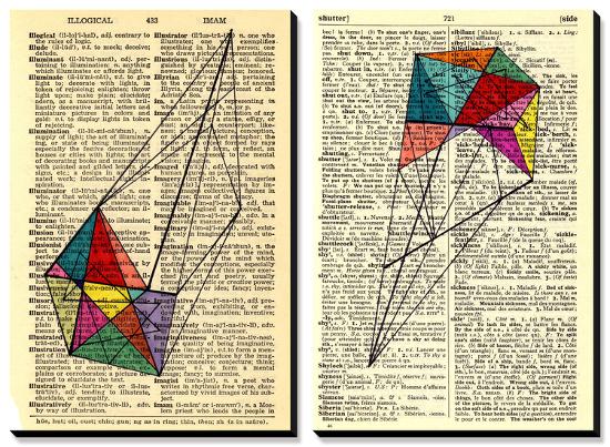 Shutter and Illogical Prisms-Jaime Derringer-Stretched Canvas