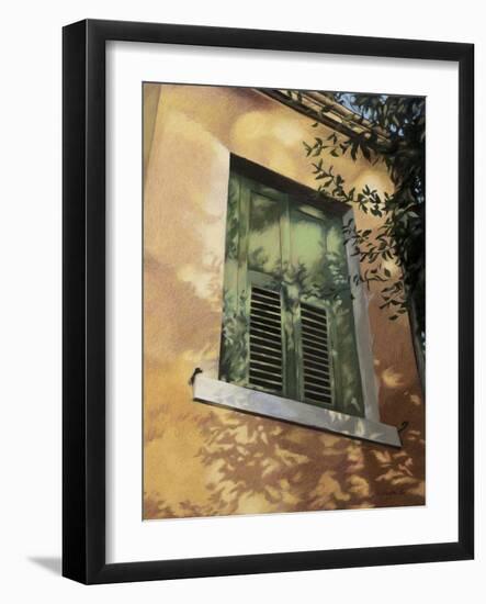 Shuttered Window in Italy, c.1996-Helen J. Vaughn-Framed Giclee Print