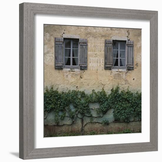 Shuttered Windows Auxonne-Les Petit France-Joe Cornish-Framed Photographic Print