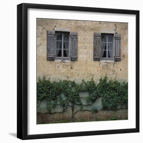Shuttered Windows Auxonne-Les Petit France-Joe Cornish-Framed Photographic Print