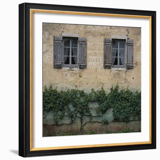 Shuttered Windows Auxonne-Les Petit France-Joe Cornish-Framed Photographic Print