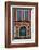 Shuttered Windows in Green, Venice, Italy-Darrell Gulin-Framed Photographic Print