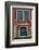 Shuttered Windows in Green, Venice, Italy-Darrell Gulin-Framed Photographic Print