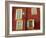 Shuttered Windows in the Old Town, Nice, Provence, France-I Vanderharst-Framed Photographic Print