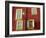 Shuttered Windows in the Old Town, Nice, Provence, France-I Vanderharst-Framed Photographic Print