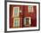 Shuttered Windows in the Old Town, Nice, Provence, France-I Vanderharst-Framed Photographic Print