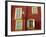 Shuttered Windows in the Old Town, Nice, Provence, France-I Vanderharst-Framed Photographic Print