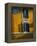 Shuttered Windows on Yellow Building-Bill Ross-Framed Premier Image Canvas