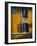 Shuttered Windows on Yellow Building-Bill Ross-Framed Photographic Print