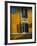 Shuttered Windows on Yellow Building-Bill Ross-Framed Photographic Print