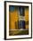 Shuttered Windows on Yellow Building-Bill Ross-Framed Photographic Print