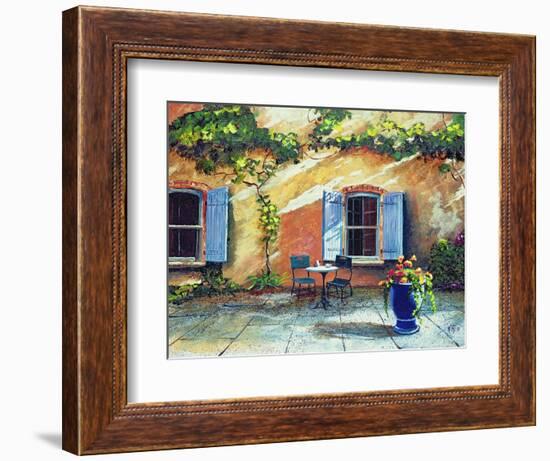 Shuttered Windows, Provence, France, 1999-Trevor Neal-Framed Giclee Print