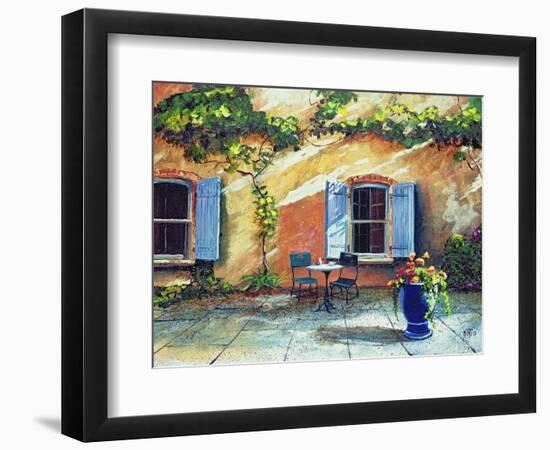 Shuttered Windows, Provence, France, 1999-Trevor Neal-Framed Giclee Print