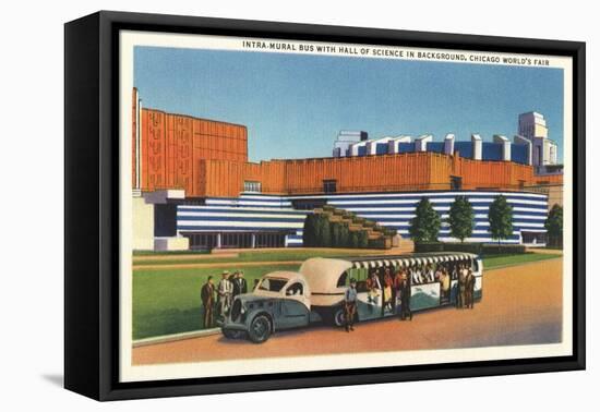 Shuttle Bus, Chicago World's Fair-null-Framed Stretched Canvas