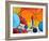 Shuttle Liftoff-Cindy Thornton-Framed Art Print