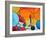 Shuttle Liftoff-Cindy Thornton-Framed Art Print