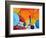 Shuttle Liftoff-Cindy Thornton-Framed Premium Giclee Print