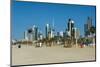 Shuwaikh beach and skyline of Kuwait City, Kuwait, Middle East-Michael Runkel-Mounted Photographic Print