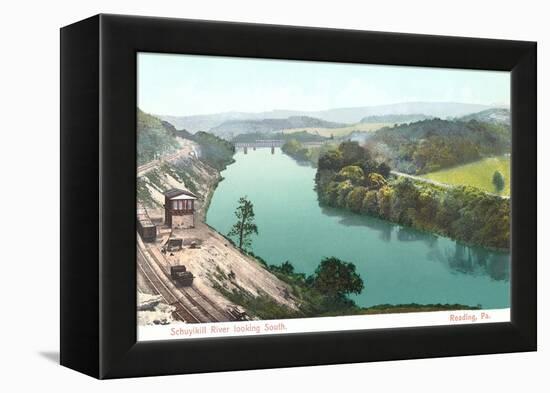 Shuykill River, Reading-null-Framed Stretched Canvas