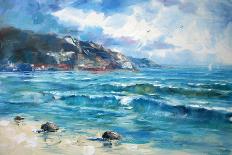 Art Oil-Painting Picture Sea-Shvets Tetiana-Art Print