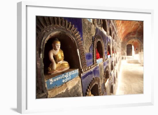 Shwe Yan Pyay Monestary, Nyaungshwe, Inle Lake, Myanamar (Burma), Asia-Colin Brynn-Framed Photographic Print