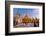 Shwedagon Paya (Pagoda) at Dusk with Buddhist Worshippers Praying-Lee Frost-Framed Photographic Print