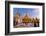 Shwedagon Paya (Pagoda) at Dusk with Buddhist Worshippers Praying-Lee Frost-Framed Photographic Print