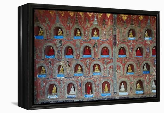 Shweyanpyay Monastery, Inle Lake, Shan State, Myanmar (Burma), Asia-Tuul-Framed Premier Image Canvas