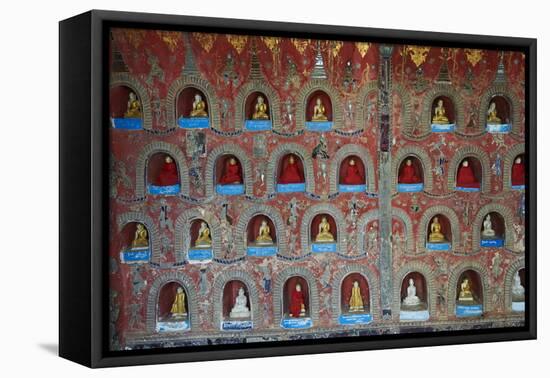 Shweyanpyay Monastery, Inle Lake, Shan State, Myanmar (Burma), Asia-Tuul-Framed Premier Image Canvas