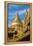 Shwezigon Pagoda, Bagan, Mandalay Region, Myanmar-Keren Su-Framed Premier Image Canvas