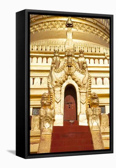 Shwezigon Temple in Bagan, Myanmar-Harry Marx-Framed Premier Image Canvas