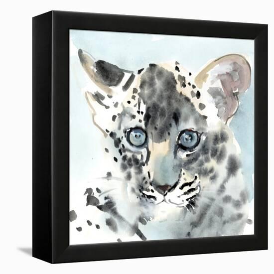 Shy, 2015-Mark Adlington-Framed Premier Image Canvas