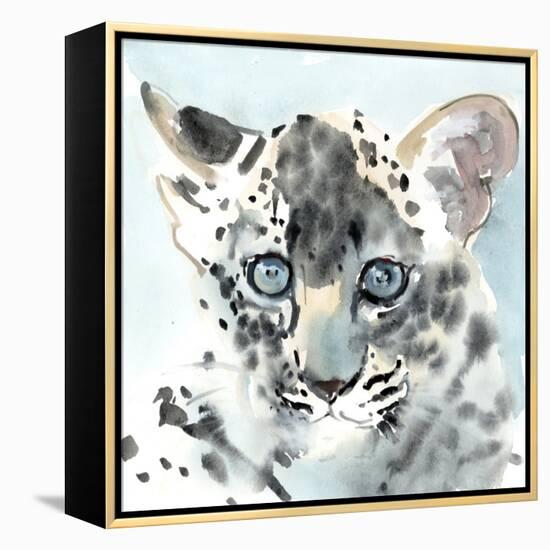 Shy, 2015-Mark Adlington-Framed Premier Image Canvas