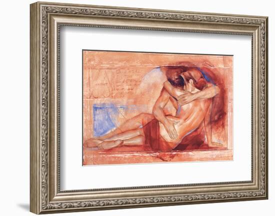 Shy Lucia-Talantbek Chekirov-Framed Art Print