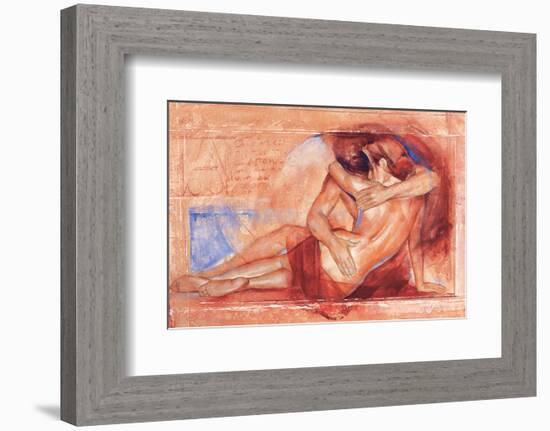 Shy Lucia-Talantbek Chekirov-Framed Art Print