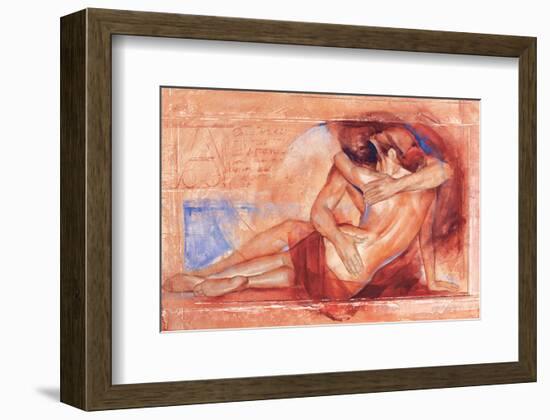 Shy Lucia-Talantbek Chekirov-Framed Art Print