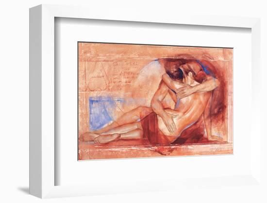 Shy Lucia-Talantbek Chekirov-Framed Art Print