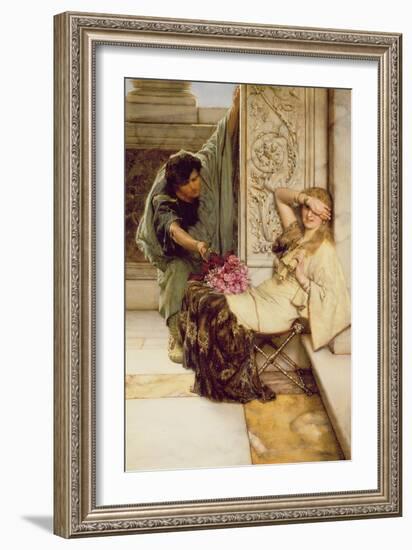 Shy-Sir Lawrence Alma-Tadema-Framed Giclee Print