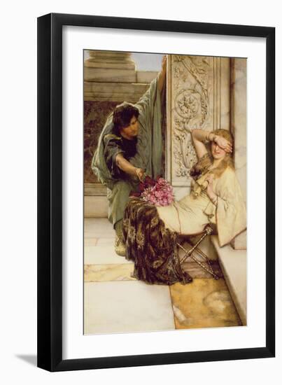 Shy-Sir Lawrence Alma-Tadema-Framed Giclee Print