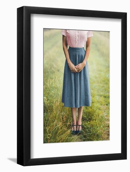 Shyness-Ildiko Neer-Framed Photographic Print