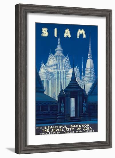Siam c.1920s-null-Framed Art Print