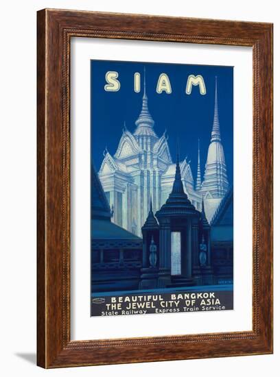 Siam c.1920s-null-Framed Art Print