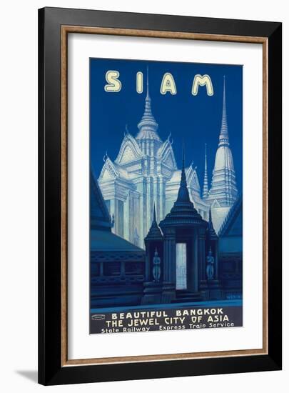 Siam c.1920s-null-Framed Art Print