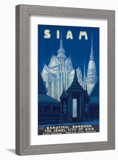 Siam c.1920s-null-Framed Art Print